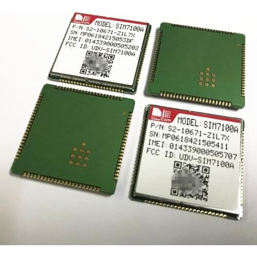 5pcs/lot SIM7100A sim7100 SIMCOM LCC LTE Cat3 Module 100% New&Original no fake SIMCOM LTE-FDD