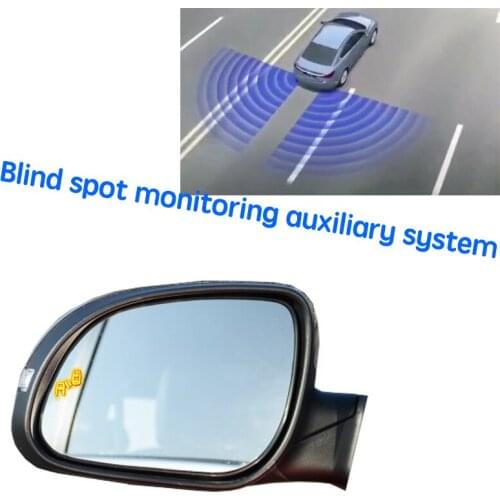 Car BSD BSM BSA Blind Area Spot Warning Drive Mirror Rear Radar Detection System For KIA Stonic KX1 2017~2020