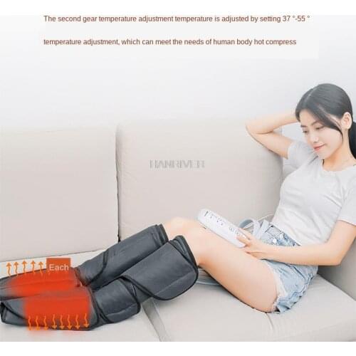 Leg Massage Machine Air Wave Massager Electric Heating Foot Massager Calf Kneading Massager Air Wave