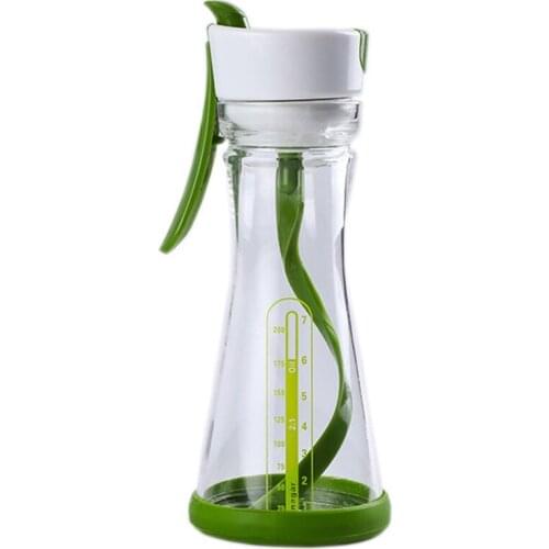 Salad Dressing Container Mixer and Salad Dressing Bottle Mixing Cup