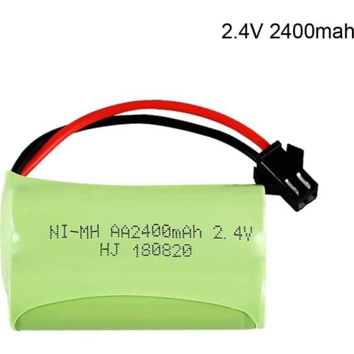 2.4V 2400mAh NI-MH battery AA pack for RC electric toy electric tool 2.4v nimh battery pack for remote control car boat truck