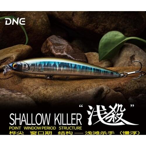 DNE 2021 NEW Qiansha Fishing Lure Isca Artificial Wobbler Ice Depth 10-40cm Floating Long Shot Minnow Bait Esfishing 8g/11.5g