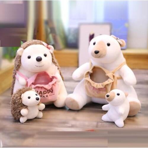 Newest Plush&Stuffed Sweet Rabbit Cute Animals For Kids Toys Angela Doll For Girls Birthday Christmas Gift Mother and child