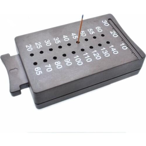 Dental gutta percha Cutter Instruments measering endo rulers Endodontic Span Measure Scale dentist tools