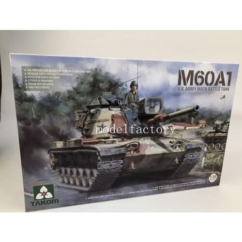 Takom #2132 1/35 US Army M60A1 Main Battle Tank Kit Plastic Model