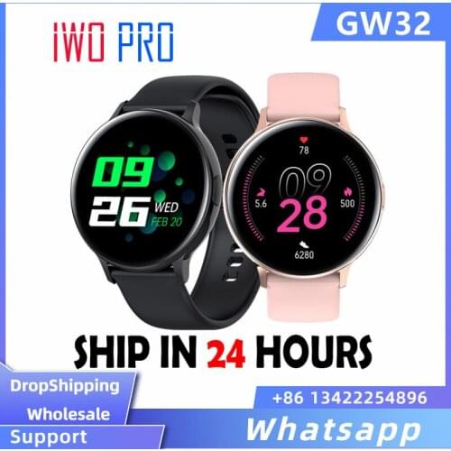 GW32 Smart Watch 2021 Men Women Heart Rate ECG PPG Smart Watch IP68 Waterproof Sports Smartwatch For HUAWEI Xiaomi Watch
