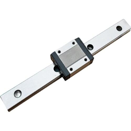 1pc MR7MN block +1pc L100mm rail,linear guide rail and slide block,linear guideway for CNC XYZ router