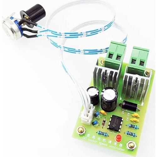 12V 24V 36V DC 10A PWM Motor Speed Controller Adjustable Speed Regulator Switch