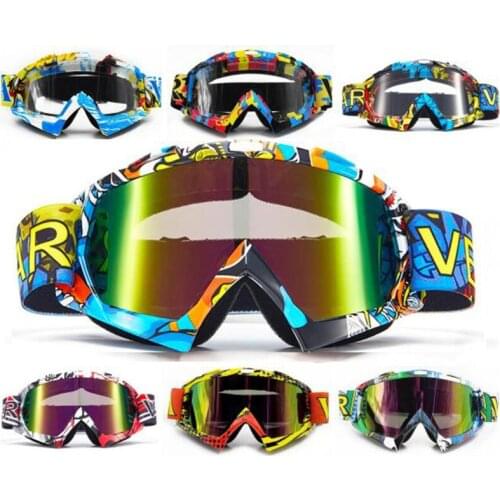 Motocross Motorcycle Accessories Vintage Sunglasses Womens Glasses Winter Skate Sled Eyewear Colorful Lens Riding Goggles