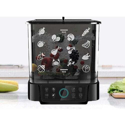 Fruit Vegetable Automatic Washing Machine Home Cleaning Machine Food Disinfection Machine Ultrasonic Sterilizer