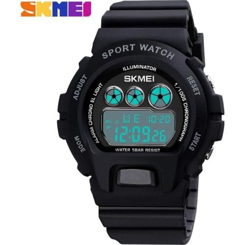SKMEI Mens Watches Fashion Sports Military Quartz Digital Waterproof Swim Stopwatch Wristwatches Clock Women Watch Reloj Hombre
