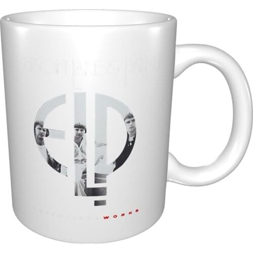 Elp Emerson Lake Palmer Logo Classic Band 1 Mug Coffee Cup Coffee Mug Hamster Viking Horn