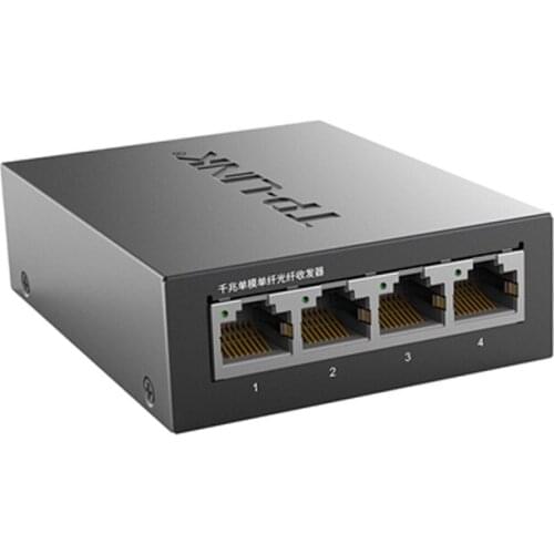 1 pair TP-LINK Gigabit single-mode single-fiber transceiver TL-FC311A / B photoelectric converter transmission 3km