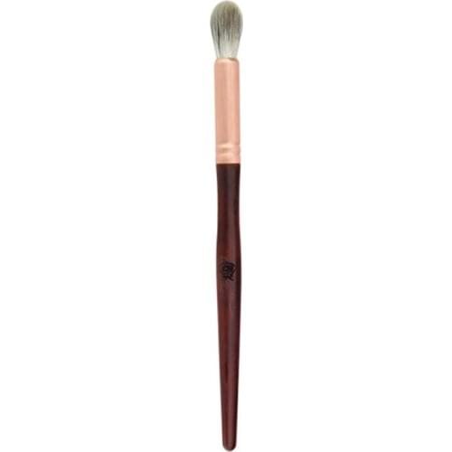 H04 Professional Handmade Makeup Brush Soft Blue Fox Goat Hair Small Highlighter Blending Brush Redwood Handle Make Up Brushes