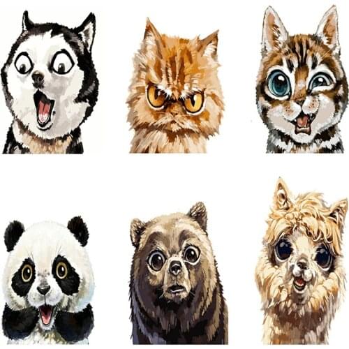 AZQSD Painting By Number Cat Canvas Kits Picture For Living Room Home Decoration Unframe Pictures By Numbers Animal Unique Gift