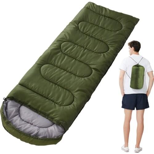 Camping Sleeping Bag 3 Seasons Lightweight Outdoor Traveling Hiking Emergency Envelope Backpacking Ultralight