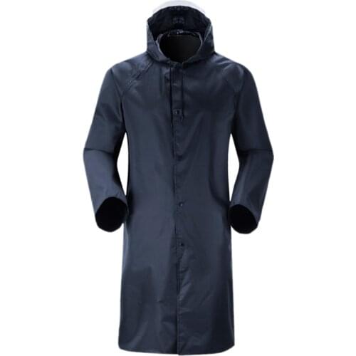 Mens Rain Jacket Poncho Hooded Raincoat with Hood for Hiking Travel Outdoor