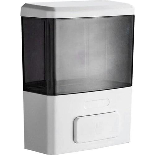 Manual Soap Dispenser Bathroom Kitchen Wall Mounted Soap Dispenser Shampoo Conditioner Shower Gel Chamber