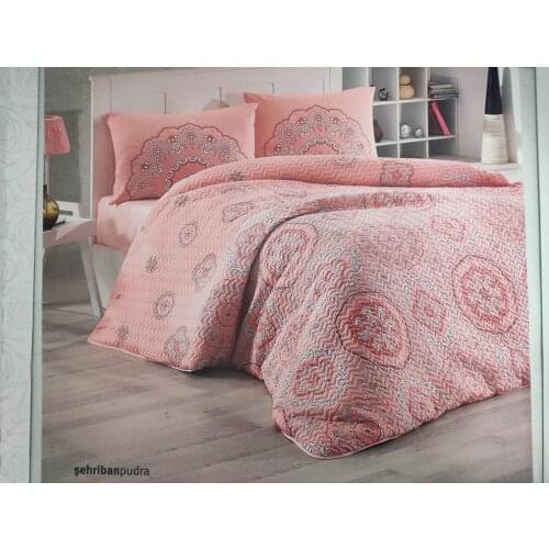 Taç Kristal Çift Kişilik Yetişkin Kapitoneli Nevresim Takımı Pamuk Kaliteli Canlı Renkler Yatak Oda Seti Kaliteli Marka