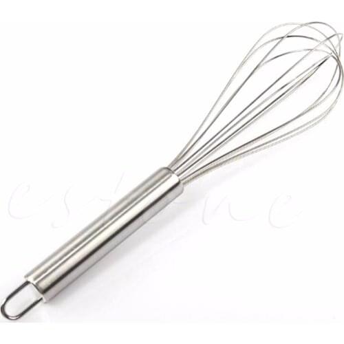 New Stainless Steel Hand Whip Whisk Mixer Parts Egg Beater Kitchen Cooking Tools