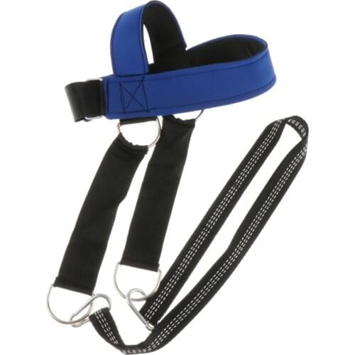 Neck Weight Lifting Belt Wraps Straps Power Strength Exercise Fitness Band