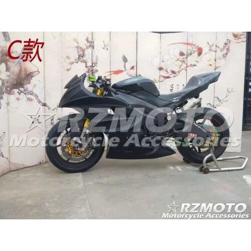 Fiberglass racetrack version For Kawasaki Ninja ZX6R 636 2009 2010 2011 2012 Any color No.FF244