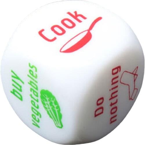 Fun Dices Romance dice Housework dice Lover Couple Games Funny Flirting Toy for Adult Couples
