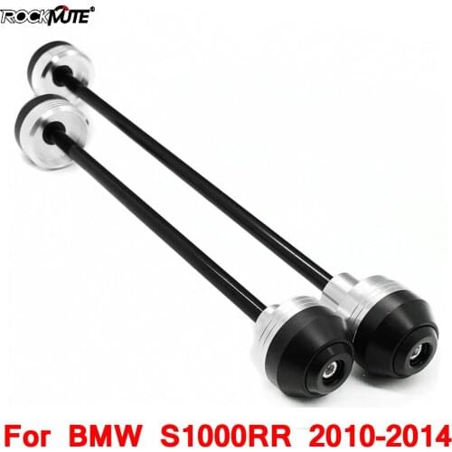 Axle Fork Falling Pad For BMW S1000RR 2010 2011 2012 2013 2014 Front Motorcycle POM Wheel Slider Crash Protector