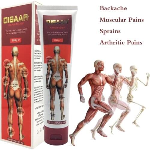 100g Pain Relief Cream In Muscles Massage Cream Joints Muscle Pain Ointment Injured Body Muscle Reliving Massage Cream