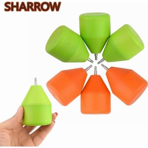 6pcs Sponge Arrowheads CS Game Foam Safety Broadheads Archery Safety Tips Arrow Head Shooting Practice Training Accessories