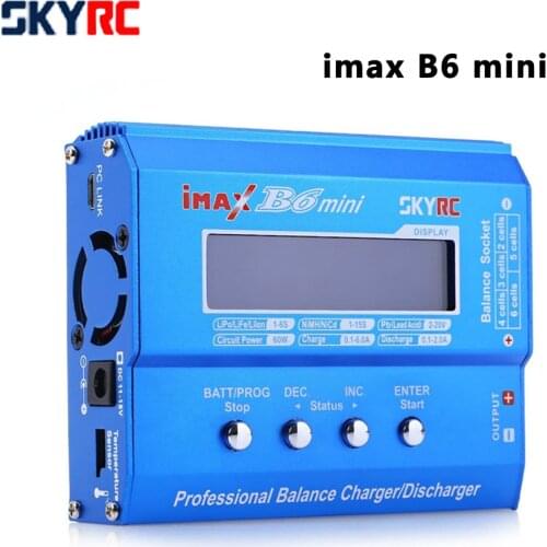 Original SKYRC IMAX B6 MINI Balance Charger Discharger For RC Helicopter Re-peak NiMH NiCD LiHV NiCd PB Li-ion Battery Charger