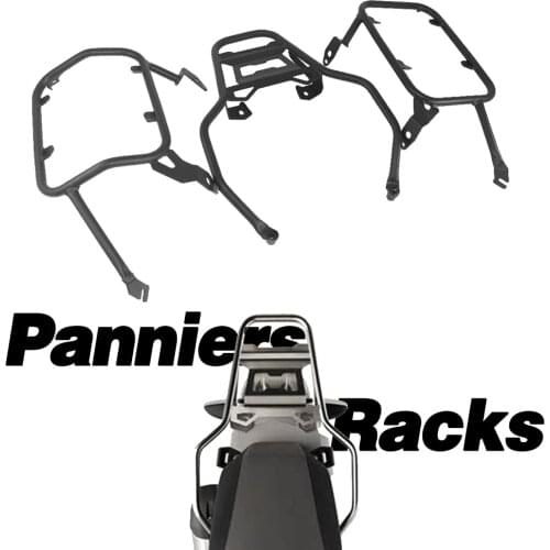 Side Panniers Rack Frame For BMW R1200GS Adventure R1250GS R 1200 1250 GS Adv R1250 GS GS1200 LC Top Box Case Saddlebag Bracket