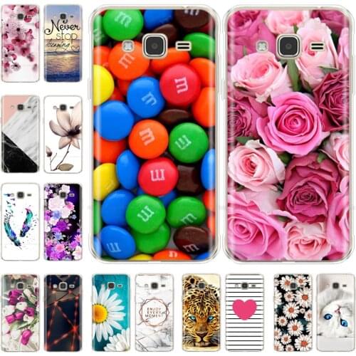 For Samsung Galaxy J3 2016 Case Soft TPU Flower Cases FOR Samsung J3 2016 J320 J320F J320M Silicon Case FOR Samsung J3 2017 J330
