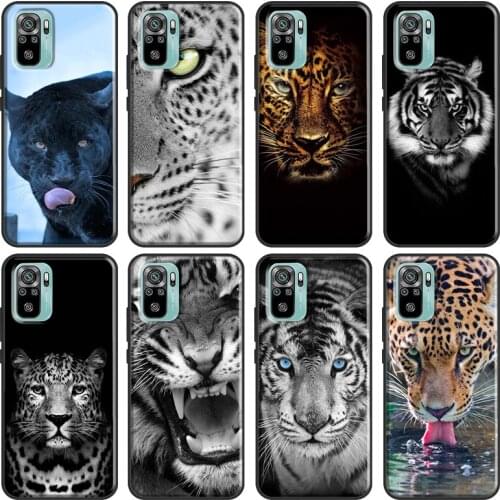 Cheetah Panther tiger lion For Xiaomi Redmi Note 9 8 Pro 8T 9S 7 6 K40 10 Pro Case For Redmi 9A 8A 7A 9T 9C 9 Coque