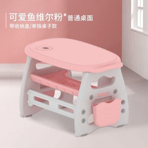 Children furniture kids table and chair set kids desk chair Childrens toys multi-function Can be assembled interesting