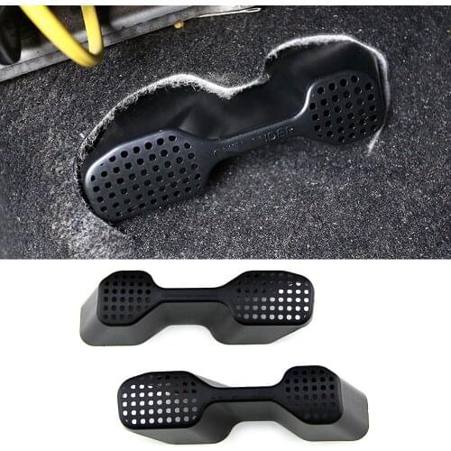 For Mitsubishi Outlander 3rd Gen 2013-2020 Under Seat Floor AC Heat Air Conditioner Vent Outlet Grille Cover Car Styling Trim