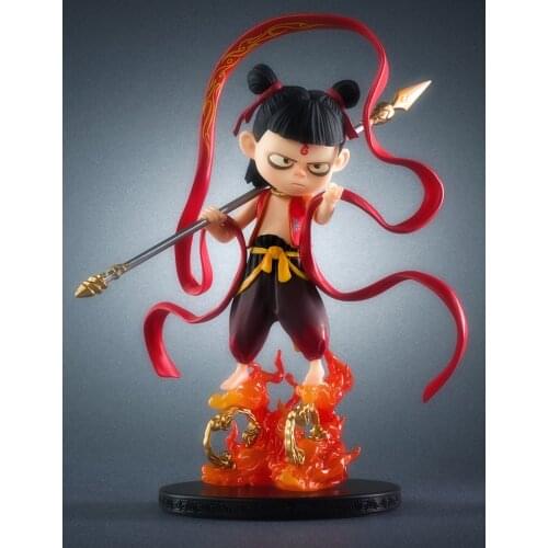 The Devil of Nezha Came into the World. Nezha AO C Li Jing Yin Fu Man Taiyi Real Person Knot Beast Hand-Made Model