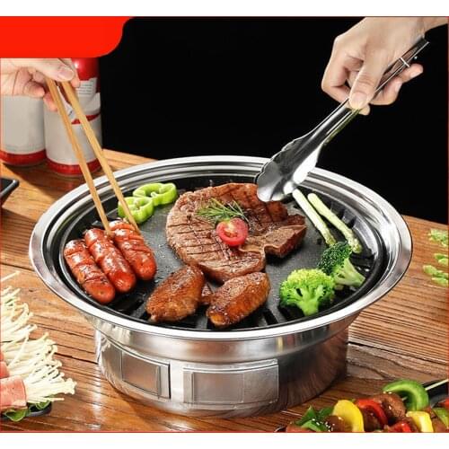 Charcoal Barbecue Grill for Outdoor Camping BBQ Garden Barbecue Stove
