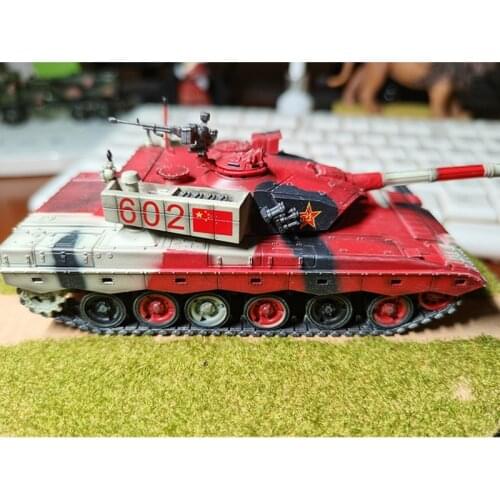 Tank Model 1/72 Chinese Army ZTZ-96 International Military Competition Finished Chariot Decoration Adult Scene Collection Toy