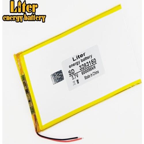 3085150 3283150 tablet battery 3.7v lithium battery 6000mAh lithium polymer battery