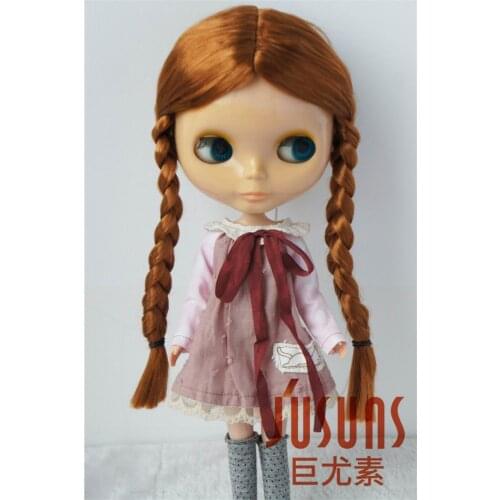 JD103 1/3 BJD doll wigs SD Mid parting Pony synthetic mohair wig size 8-9 inch 9-10inch fashion doll accessories