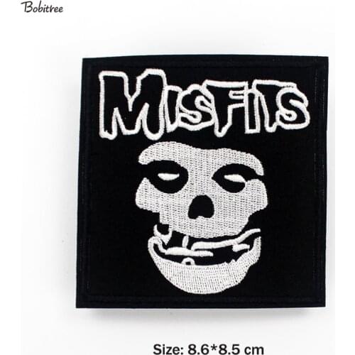 Rock Music Band Badges Patches Iron on Embroidery Clothes Stickers Applique for Jacket Jeans Cloth Decoration