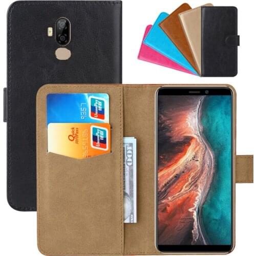 Luxury Wallet Case For Ulefone P6000 Plus PU Leather Retro Flip Cover Magnetic Fashion Cases Strap