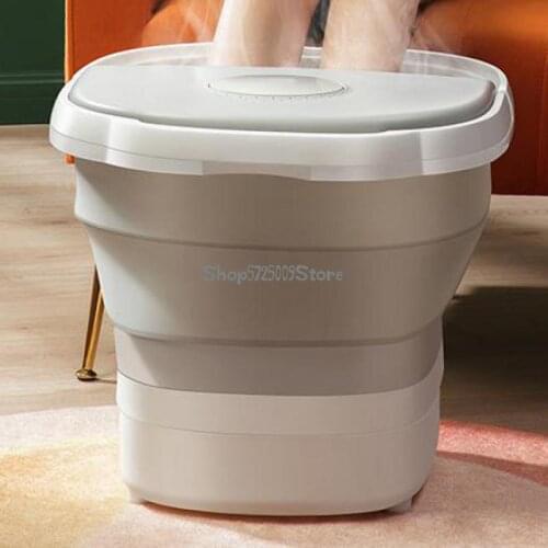 Foldable Foot Deep Bucket Household Automatic Foot Massage Electric Foot Bath Heating Constant Temperature Insulation