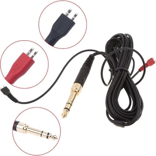 Replacement Cable for -Sennheiser HD650 HD600 HD580 HD25 Headphone Q81F