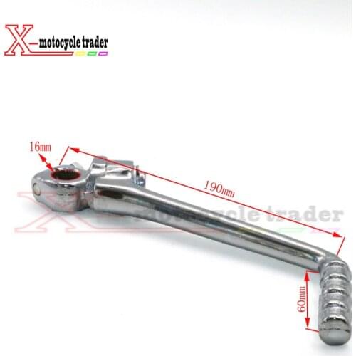 Steel Kick Start Lever Mounting Hole Fit To YX 140cc13MM/16MM Dirt Pit bike Spare PartsYX140CCSteel Kick Start Lever