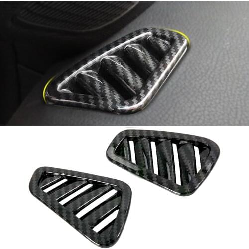 Carbon Fiber Printed Inner Dashboard Upper Air Vent Cover Trim for Mercedes-Benz A Class W177 V177 2019-2021 CLA C118 W118 2020