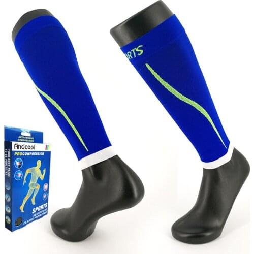 YISHENG 1 Pair Graduated Pressure Knee High Socks Compression Leg Calf Women Stockings for Shin Splint Men Calf Pain Relief