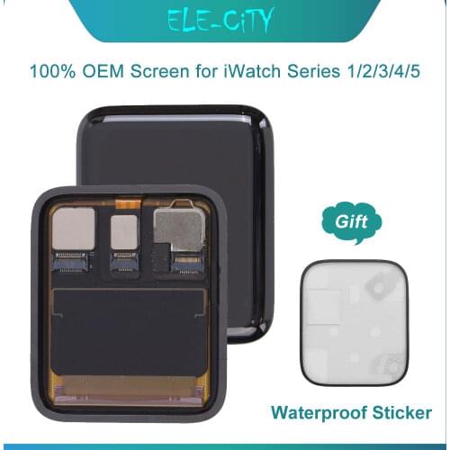 LCD Display For Apple Watch Series 1 2 3 4 5 6 Replacement 3D Touch Screen Digitizer Assembly For iWatch S2 S3 S4 S5 S6 42 44mm
