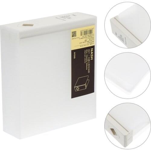 2 PCS Storage Box Optical Disk Storage Box Large Capacity 24 Pieces